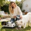 Dog beauty vacuum dryer