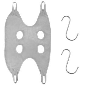 Cat Dog Hammock Helper Pet Grooming Hammock Harness Restraint Bag Helper Breathable for Nail Trimming Clipping (Option: Grey_M)