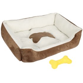 Pet Dog Bed Soft Warm Fleece Puppy Cat Bed Dog Cozy Nest Sofa Bed Cushion Mat For S/M Dog (Option: own_XXL)
